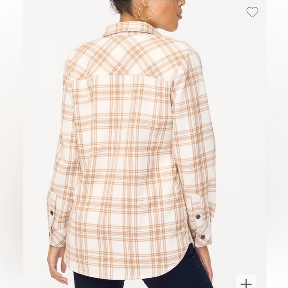 J.Crew Sherpa fleece lined shirt jacket shacket - Picture 3 of 6